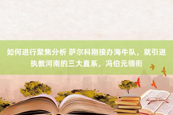 如何进行聚焦分析 萨尔科刚接办海牛队，就引进执教河南的三大直系，冯伯元领衔